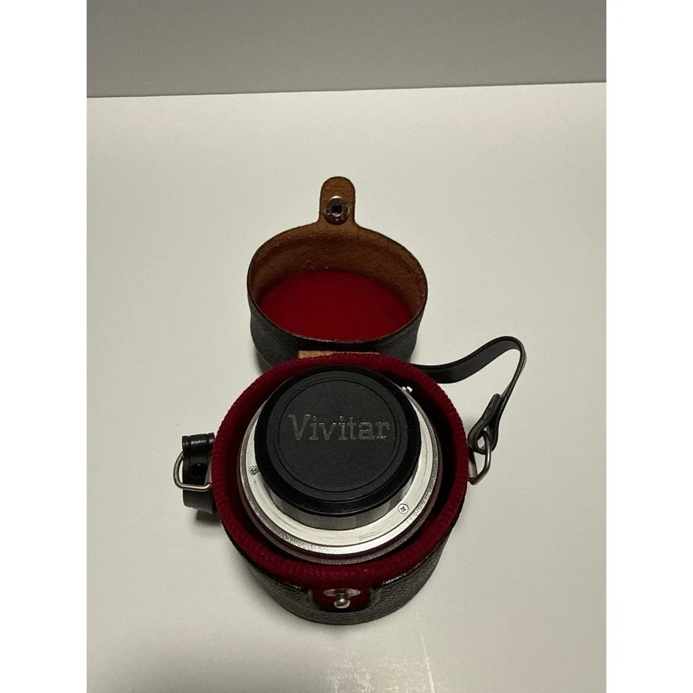 Vivitar Automatic Tele Converter 3X-5 Lens with Original Red Lined Hard Case
